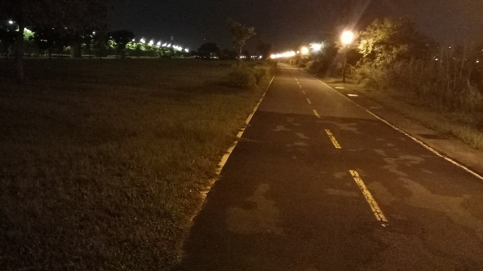 開始每晚的路跑