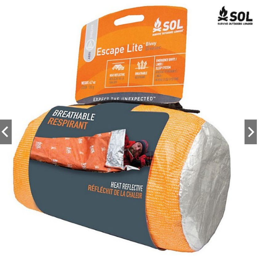 登山好物推薦-保命好物-Adventure Medical Kits SOL Escape Bivvy-緊急蓄熱式露宿袋